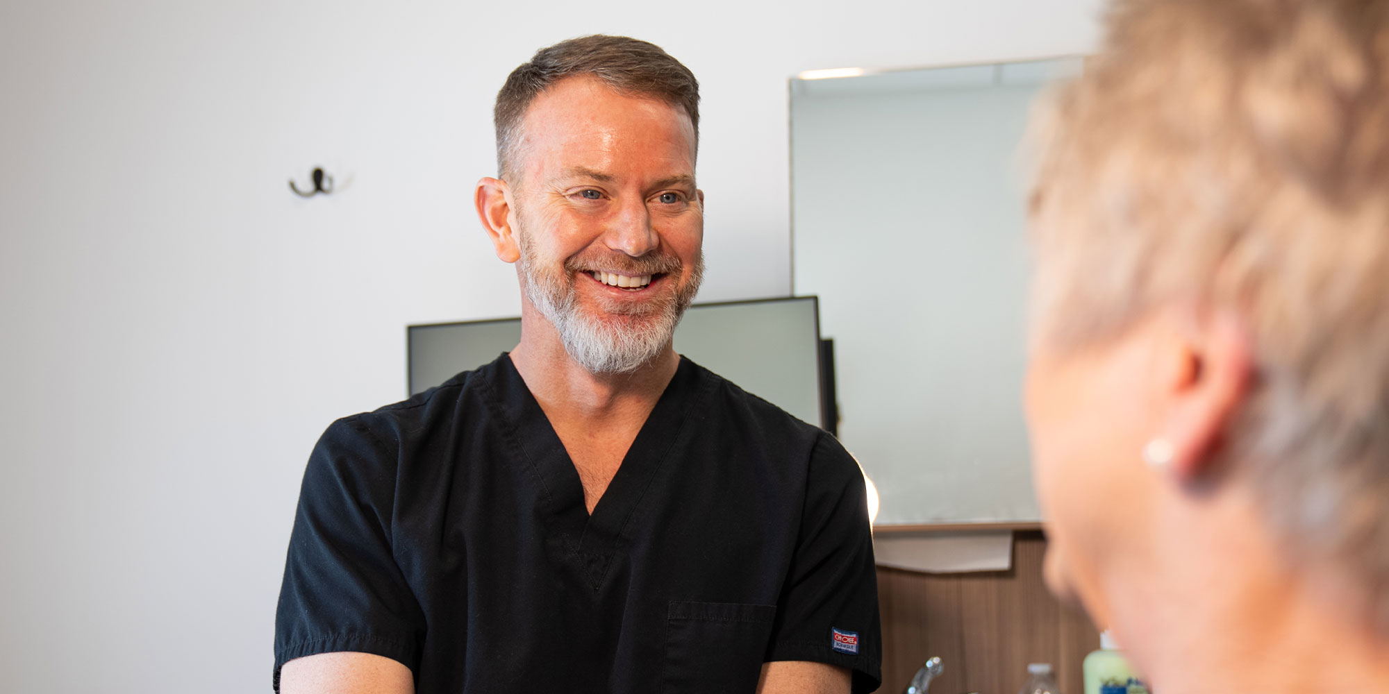 doctor consulting with patient